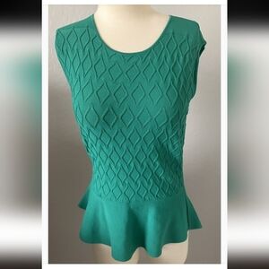 NWT Set Eva Mendes Green Sleeveless Top and Pencil Skirt by NY&C_Med